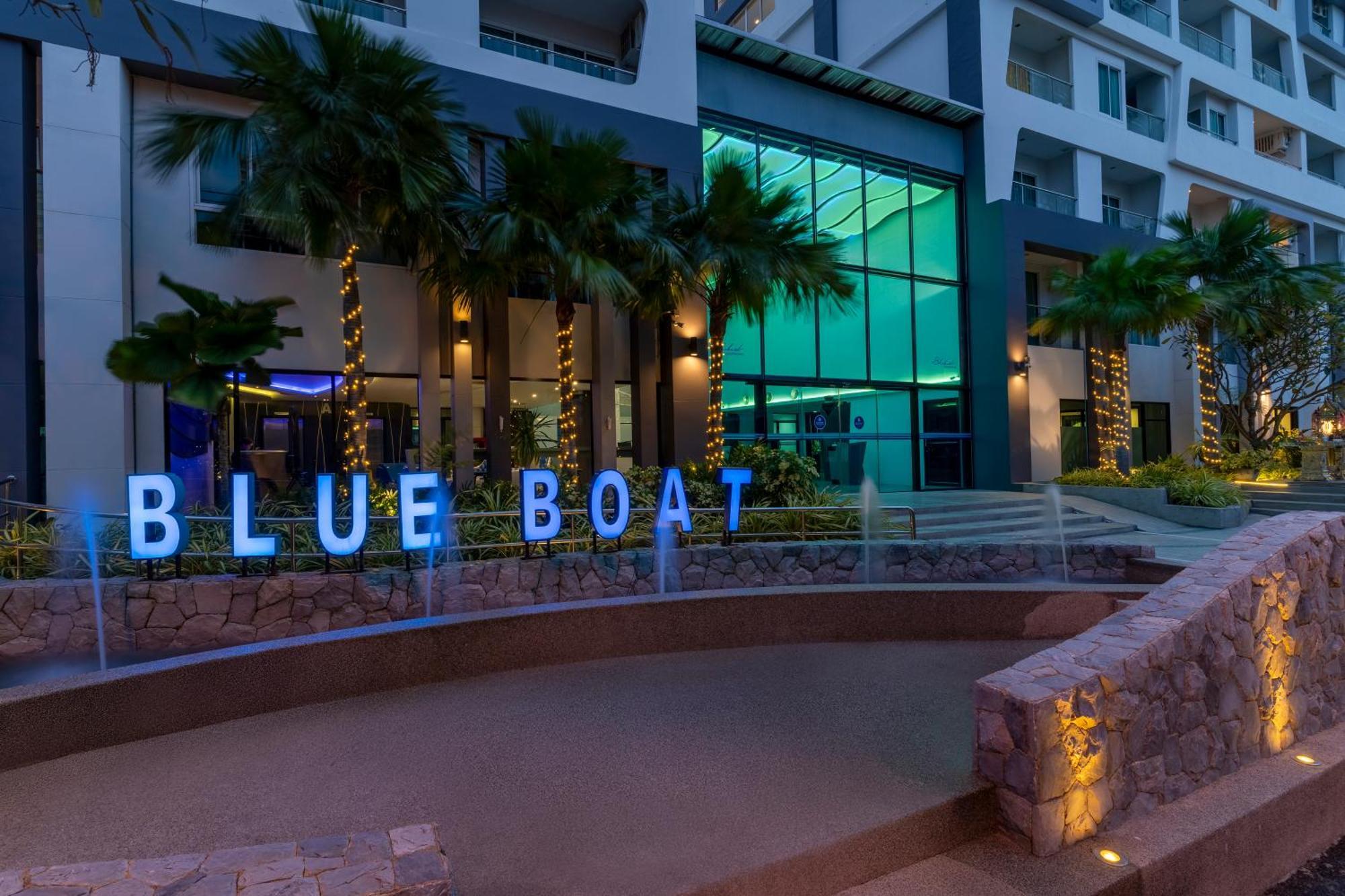 Blue Boat Hotel Jc Паттайя Экстерьер фото