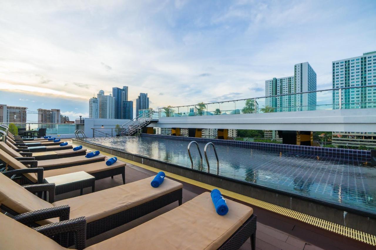 Blue Boat Hotel Jc Паттайя Экстерьер фото